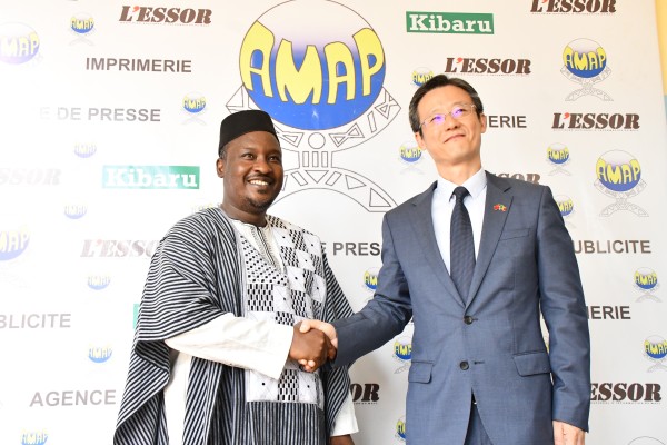 Visite de l’ambassadeur de Chine à l’Amap : Pour un partenariat stratégique au service du développement